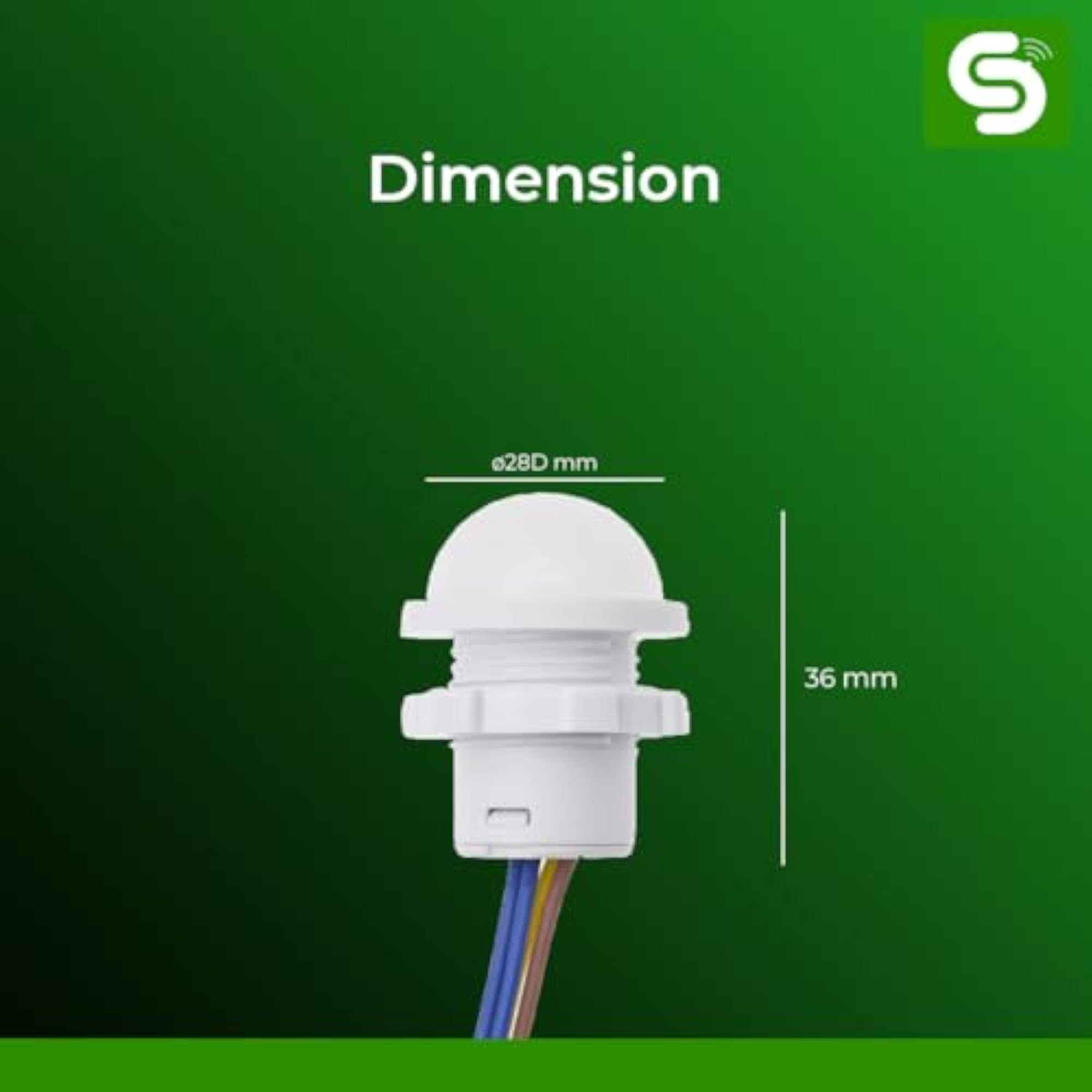 Mini PIR Motion Sensor Switch Auto ON/Off